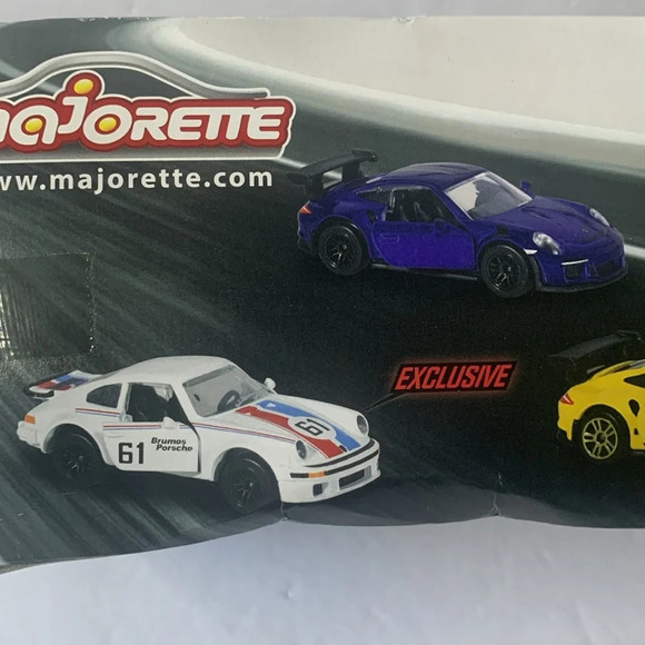 Majorette Toy Cars Porsche Edition Model 5-Car Set New - Picture 8 of 11
